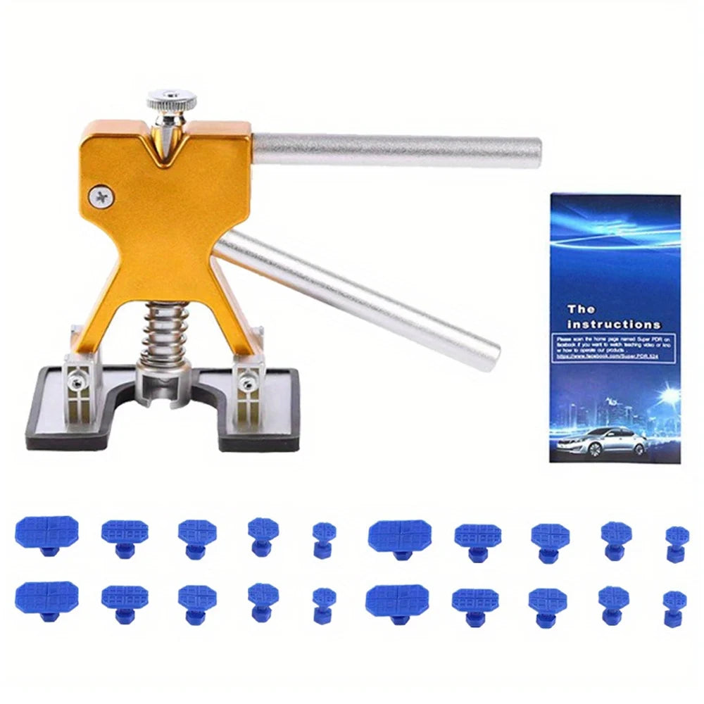 Professional Car Dent Puller Dent Remover Auto Body Suction Cup Paintless Repair Kit Auto Dent Removal Tool Kits Car Workshops CM World