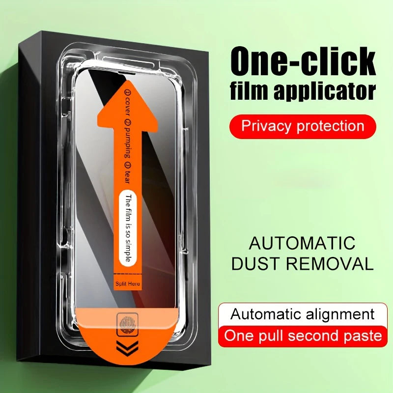 Anti-Spy Tempered Glass For iPhone 13 12 Mini 11 14 15 Plus 16 Pro Max 17 Air 16e Privacy Screen Protector iPhone XR X XS 8 Film Car Mobile World