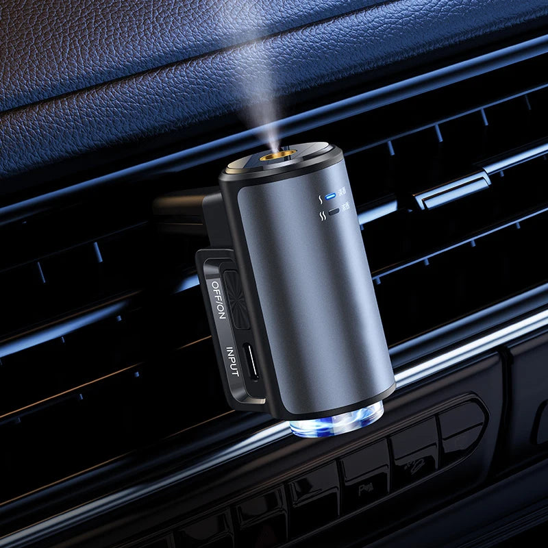 Auto Electric Aroma Diffuser Essential Oil Car Fragrance Air Freshener Air Purifier Humidifier With Box Scent For Car Home