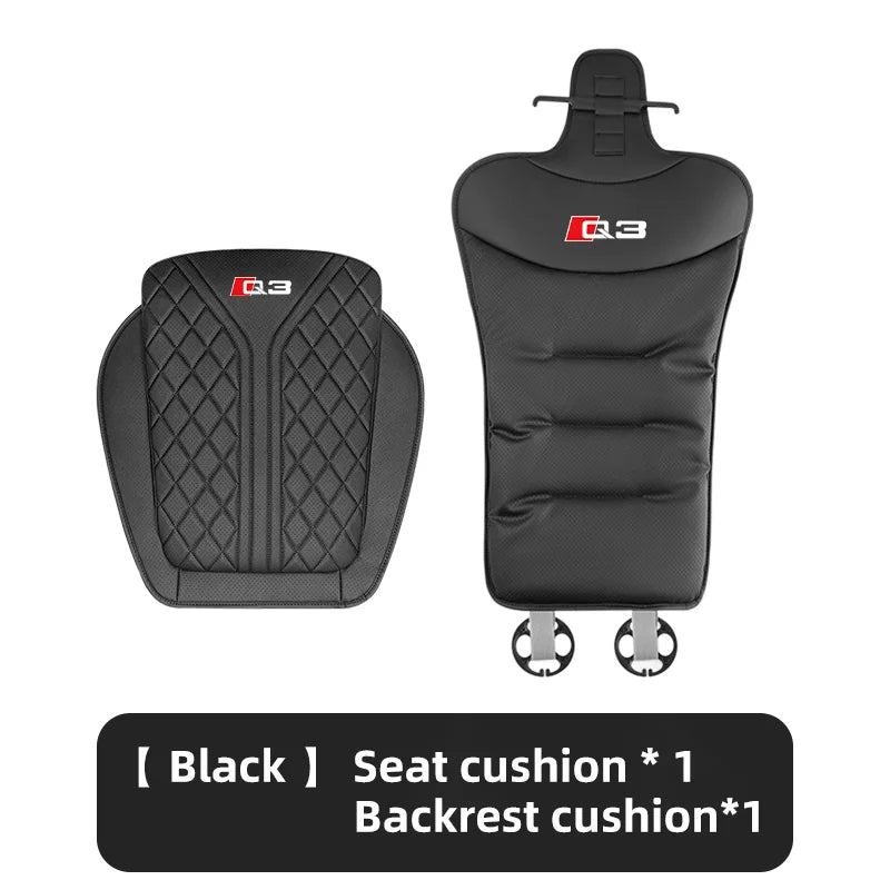 For Audi Q3 Q7 Q8 TT Car Seat Cover Universal Breathable Car Front/Rear Seat Cushion Chair Protector Pad Auto Interior Accessory