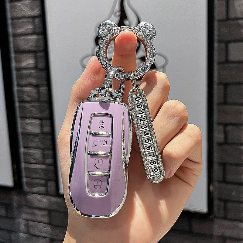 TPU Car Remote Key Case Cover Protect Shell Fob For Ford EQUATOR JMC Plus 5 6 7 Sport EcoBoost Smart Accessories