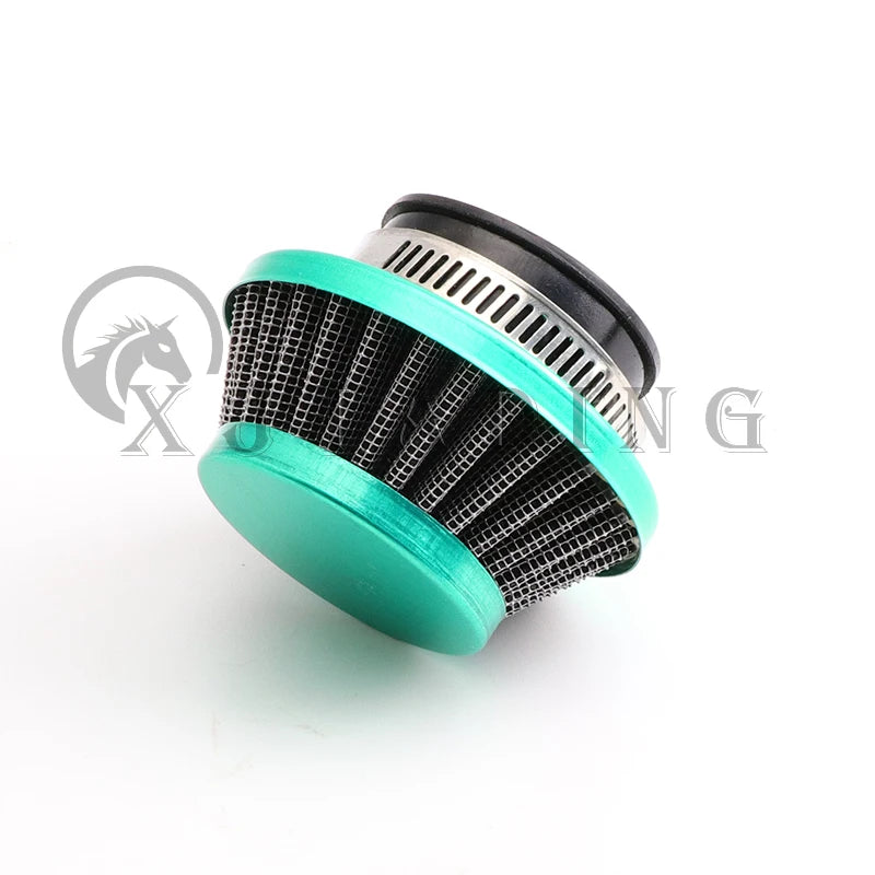 Universal 35mm 38mm 42mm 44mm Air Filter Clearner For Gas Motorized Bicycle Push Mini Moto Pocket Bike ATV Quad Motorcycle Parts CM World