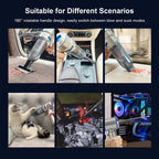 80000RPM Wireless Car Vacuum Cleaner 4 In 1 Brushless Motor High Power Portable Handheld Vacuum Home Office Mini Cleaning Tool Car Mobile World