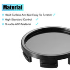 X Autohaux 4 Pcs OD 75mm 70mm 68mm 65mm 58mm 55mm 64mm 59mm 53mm  Automotive Wheel Center Caps Universal Tyre Hub Cap Cover