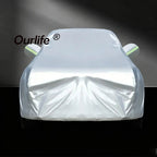 For Tesla Model YL 2026 Full Car Covers Outdoor Sun Anti UV Rain Snow Dust Protection PEVA Cloth Accessories Car Mobile World