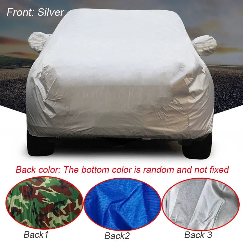 Full Dust Waterproof Car Cover Rain Frost Snow Protect Cover For Renault Captur CLIO KADJAR KADJAR KOLEOS QM6 KWID BW 2015-2025 Car Mobile World