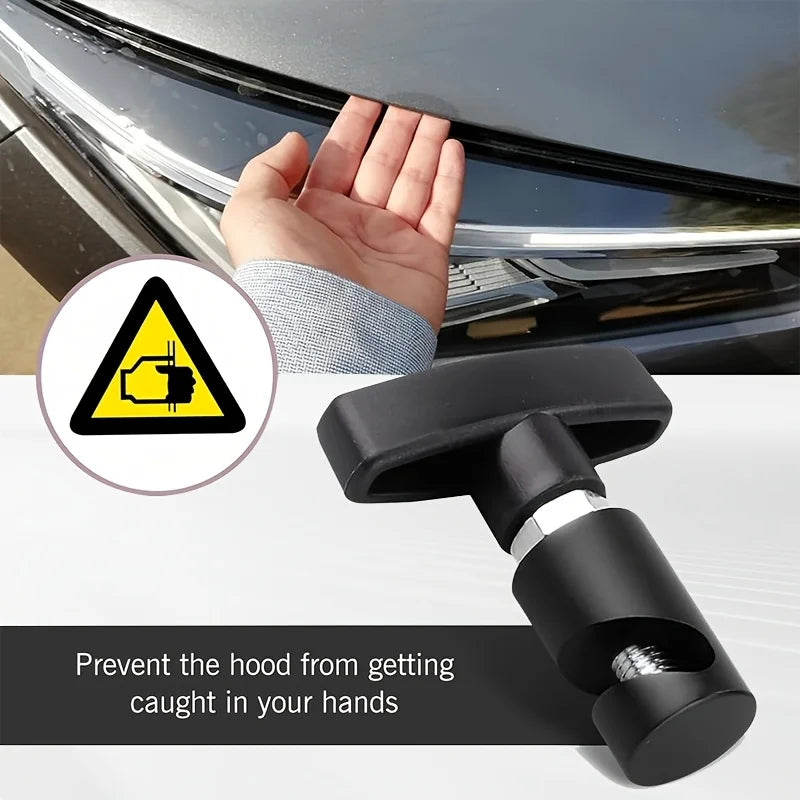 1PCS Car engine hood support rod, trunk air pressure rod, anti slip fixing tool