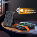 QOOVI Qi2 35W Magnetic Power Bank 10000mah Portable Charger For MagSafe 15W Wireless Fast Charging For iPhone 17 16 15 iWatch Car Mobile World