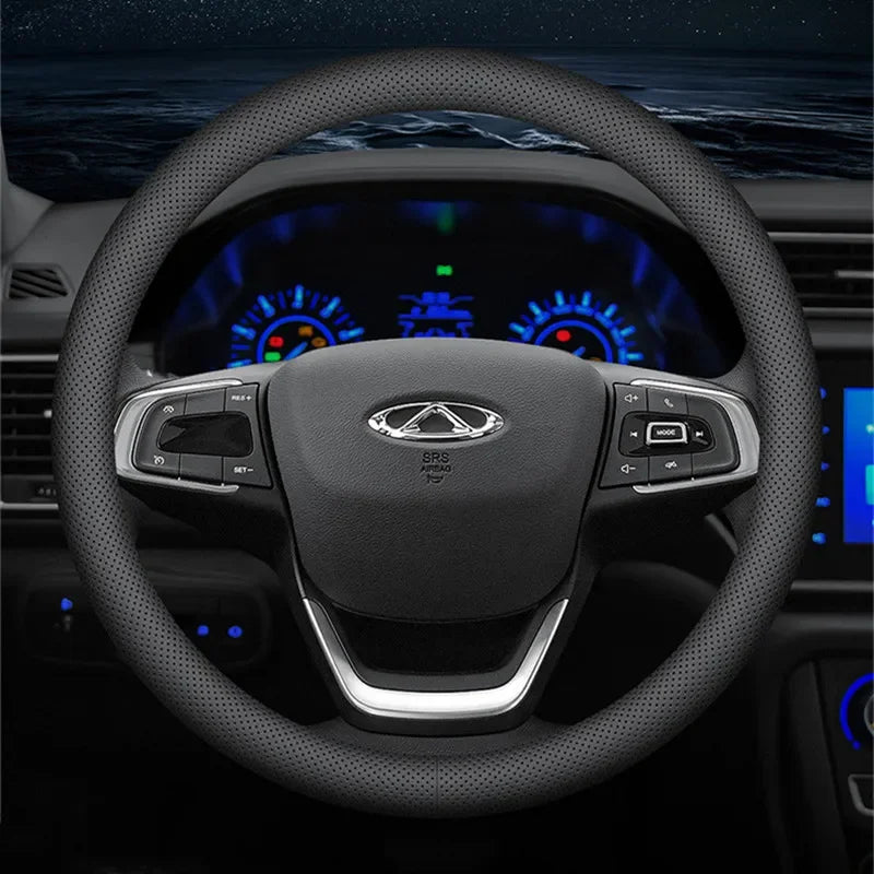 Car Steering Wheel Covers Ultra-thin Steering Wheel Cover Wrap Universal 37-38cm Breathable Steering Covers Car Accessories CM World