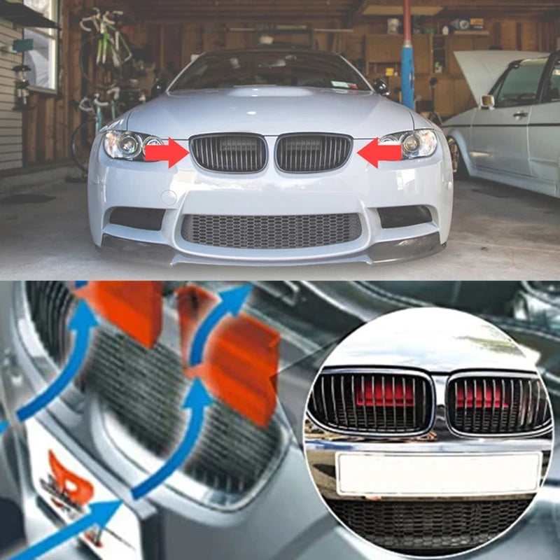 Car Dynamic Air-Scoops Flow Intake-Scoop Fit for BMW E90 91 E92 E93 E84 Air Scoop-Ram Air Cold Air Intake Vehicle Auto-Parts