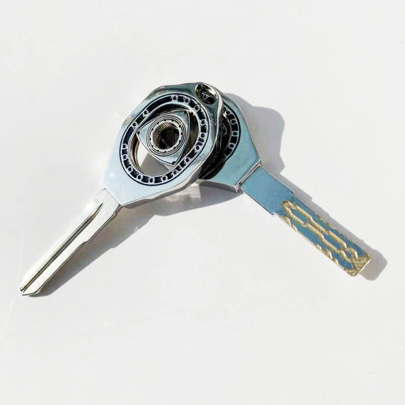 Spare keys For Mazda RX-7 FD3S JDM FC3S Rotary Engine Remote Key Blank Mechanical key blade CM World