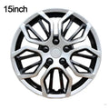 Universal 15" Car Wheel Trims Hub Cover Rim Center Clip Hubcap On Wheel 10 Car Accessories Spoke Decorative Cover CM World
