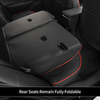 EKR Prius Custom Fit Car Seat Covers Leather Full Set For Toyota Prius/Prius Prime 2023 2024 2025 2026 LE/XLE/Limited/SE/XSE Etc Waterproof Leather Cushion Seat Protective Cover