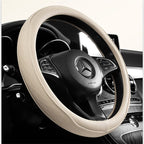 Car Steering Wheel Covers Faux Leather Steering Wheel Cover Wrap Universal 37-38cm Breathable Steering Covers Car Accessories