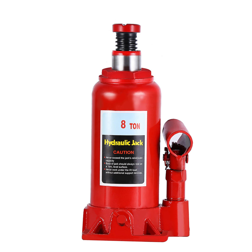 Bottle Jack Hydraulic Jack 8T Portable Hydraulic Bottle Jack Automotive Life for Car Truck  Tractors Vehicle Repair Tool CM World