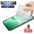 5Pcs Hydrogel Film For Realme 15 14 13 12 Pro Plus GT 8 7 6 Pro Full Cover Screen Protector For Realme C85 C73 C71 Car Mobile World