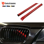Steel V Brace Bars Front Grille Kidney Struts Braces for BMW E90 E91 E92 E93 323i 325i 328i 330i 335i 2006-2013, Car Accessories