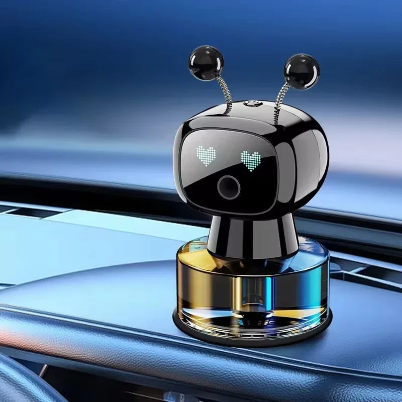 Car Air Freshener AI Rechargeable Car Aroma Diffuser Smart Eyes 4 Levels Of Adjustable Intelligent Car Diffuser Air Freshener CM World