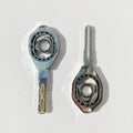 Spare keys For Mazda RX-7 FD3S JDM FC3S Rotary Engine Remote Key Blank Mechanical key blade CM World