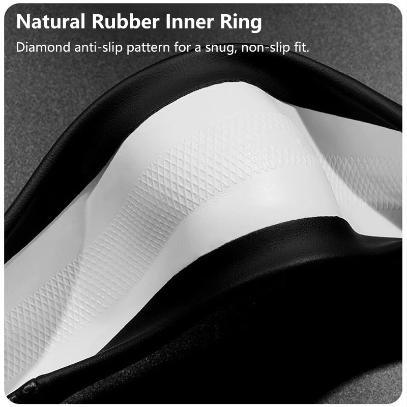38cm Leather Car Steering Wheel Cover ,For Jaecoo J7 7 J8 5 J5 8 J9 phev 2025 2026, Breathable anti-slip interior Accessories