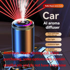 Smart Car Air Freshener Rechargeable Aroma Diffuser 5 Levels of Adjustable Intelligent  Diffuser Pickup Light Starry Sky Summit CM World