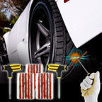 Universal Tubeless Tire Repair Kit - Emergency Puncture Tools w/Rubber T-Plugs for Car/Motorcycle On-Road Vacuum Seal CM World