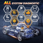 TPMS Programming Relearn Bidirectional OBD2 Scanner FOXWELL NT809TS Full System 30 Plus Resets Auto Car Diagnostic Code Reader Car Mobile World