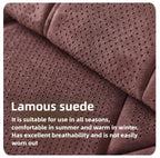Luxury Suede Universal Car Seat Cover Seat Covers for Cars Full Set Latex Cotton Car Cushion Auto Accessories Car Seat Protector CM World