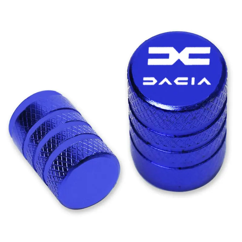 For Dacia Duster Logan Sandero Lodgy Dokker Stepway Mcv 2 Solenza La 4Pcs Metal Car Tire Valve Caps Wheel Dust Cover Accessories CM World
