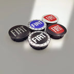 4pcs 48.5/50mm FIAT Car Wheel Center Caps Emblem Badge Wheel Center Hub Caps Badge Rim Cover Emblem