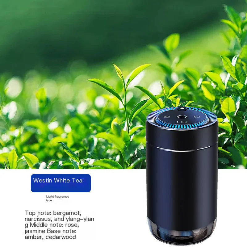 intelligent car air freshener, car fragrance machine,3 Mode Adjustable, auto on/off, lasts 3 months,suitable for mother and baby CM World