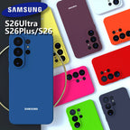 For Samsung Galaxy S26 Ultra S25 FE S24 Case High Quality Silicone Cover  S23 S22 S21 Plus Ultra Silky Touch Protective Shell