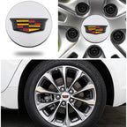 66mm 4pcs Wheel Center Hub Cover Caps Accessories for Cadillac Escalade XT5 XT6 CT5 CT6 XTS CT4 Auto Tire Emblem Car Styling CM World