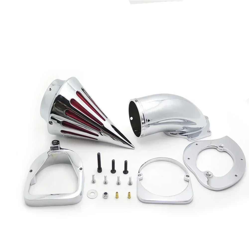 Spike Air Cleaner Kit Intake Filter for Honda Shadow Spirit/Ace 750 1998-2019 1998 & UP Aftermarket Motorcycle Parts CM World