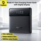 Baseus 100W Power Bank 20000mAh Fast Charging Type C Powerbank External Battery for Laptops MacBook for iPhone 17 16 15 Pro Max Car Mobile World