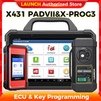 X-431 LAUNCH X431 PAD 7 & X-PROG3 Set Automotive Diagnostic Programming Tool All Key Lost Key Programmer Immobilizer PADVII PAD7