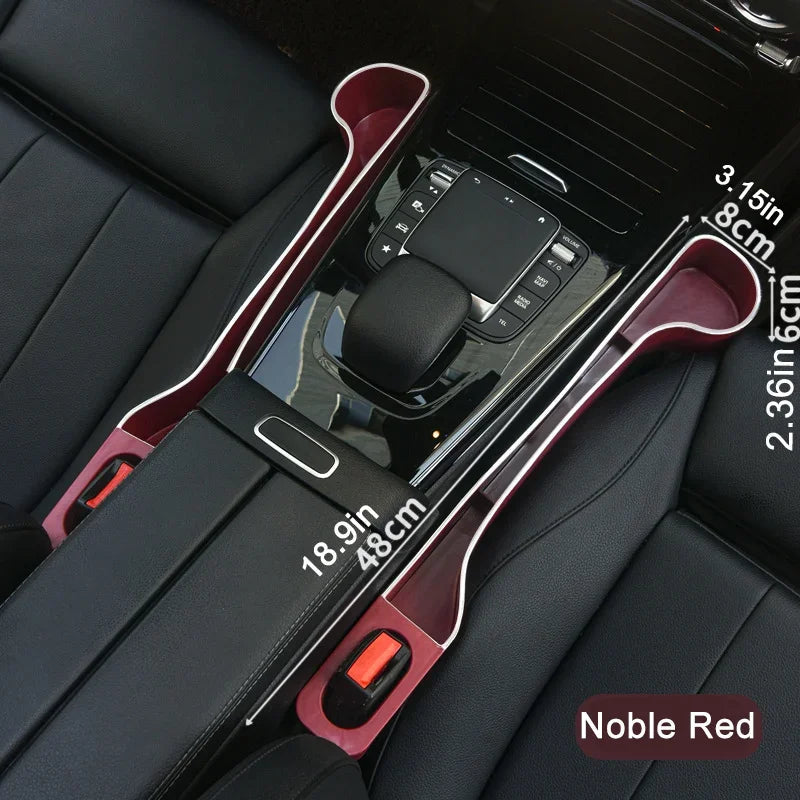 2Pcs car front and rear seat cup holders, multi-functional storage box for car organization, interior accessory storage. CM World