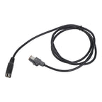 Media Playback Car USB Adapter Media Transfer Car Aux Media Data Cable Usb Black Practical Design Anti-Corrosion