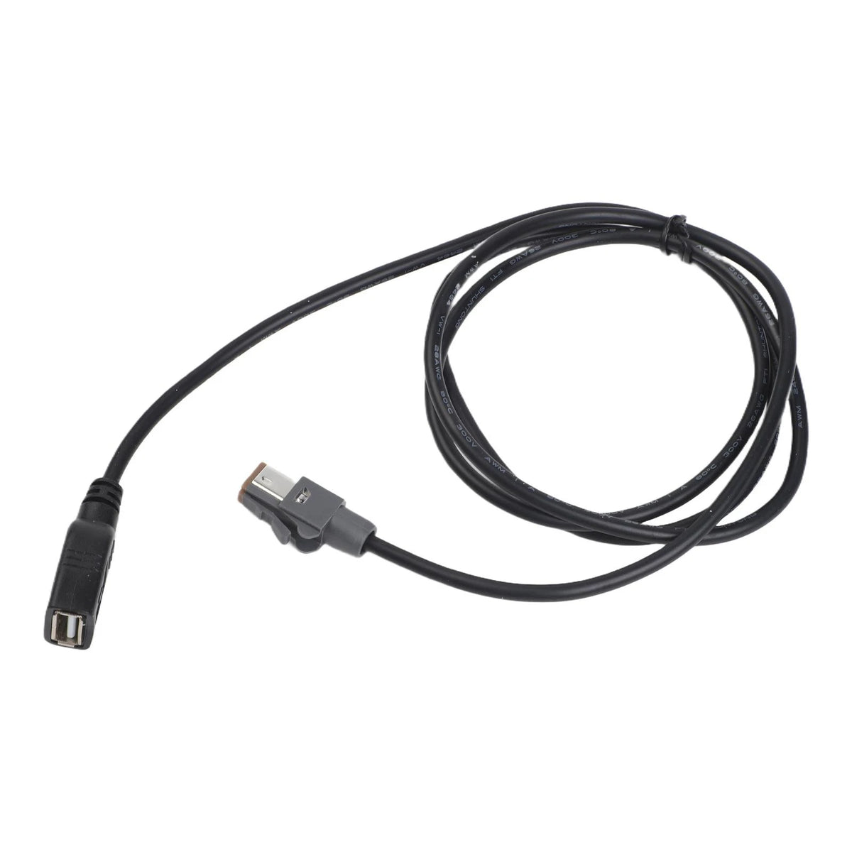 Media Playback Car USB Adapter Media Transfer Car Aux Media Data Cable Usb Black Practical Design Anti-Corrosion