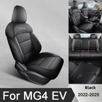 Car Special Seat Cover 5 seat Full Set For MG MG4 / MG4 EV Mulan 2022 2023 2024 2025 Leather Cushion Seat Protective Cover
