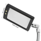 Inspection Mirror with LED Lighting and Bendable Design for Vehicle Maintenance Mechanic Repair Work Inspection Mirror CM World