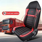Large Lorry Bus Truck Leather Seat Cover Heavy-duty Cushion for SITRAK SCANIA Volvo Benz Renault DAF IVECO ISUZU TATRA Peterbilt CM World