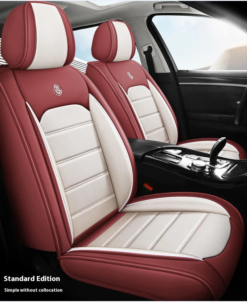 Universal Front Seat 2 Seat Car Seat Covers for SUVs And Sedans Durable Breathable And Easy to Clean Auto Seat Protector CM World