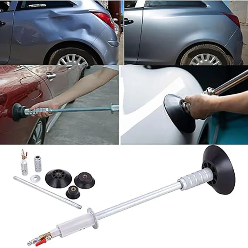 Car Dent Puller Pneumatic Suction Cup Sheet Metal Pulling Hammer Car Repair & Maintenance Manual Dent Repair Tool Paint Safe
