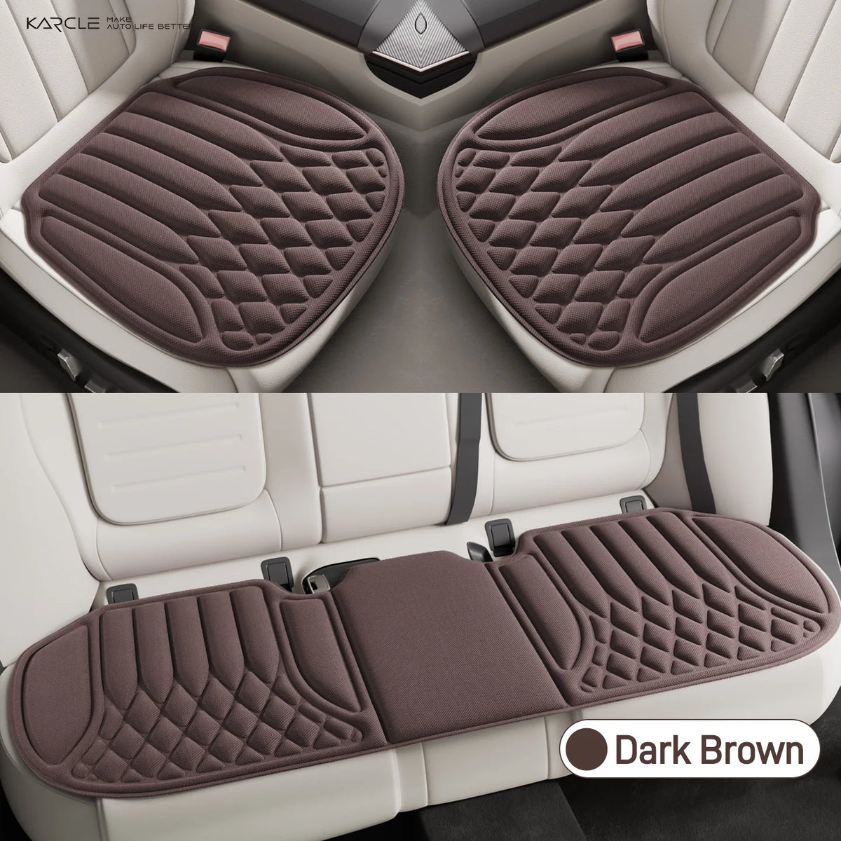 Breathable Latex cotton Car Seat Cover Set High-elastic Auto Seat Cushion Antibacterial Seat Pads Universal Chair Mat