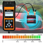 FOXWELL BT780 12V Car Battery Tester capacity AGM/GEL/EFB Analyzer with Built-in Printer Car Battery Monitor CCA/SOC/SOH Test CM World