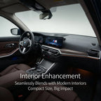 Blade Shape Car Air Freshener Vent Clip Solid Balm Perfume Diffuser Interior Accessories For BMW 3 5 Series X1 X3 X5