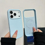 Liquid Silicone Magnetic For Magsafe Wireless Charge Phone Case for iPhone 17 16 15 Plus 14 13  Pro Max Original Cover