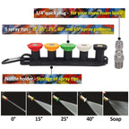 Pressure Washer Water Gun for Car Cleaning Hose Connector For Karcher Nilfisk Parkside Bosch Quick Connector Nozzles CM World