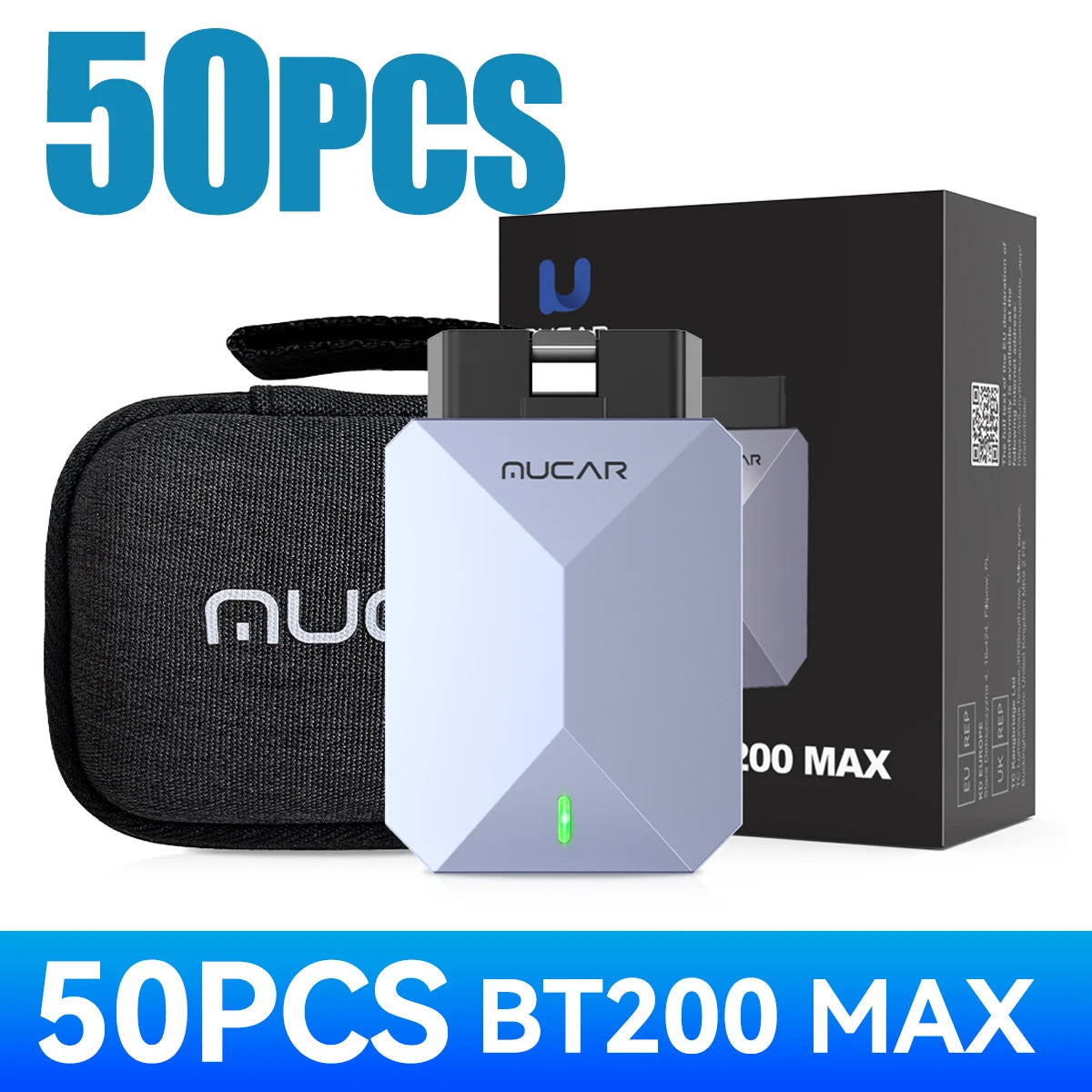 MUCAR BT200 MAX CAN FD OBD2 Scanner 15 Resets AI Car Diagnostic Tools All System Auto Scan Bi-Directional Control Free Update Car Mobile World